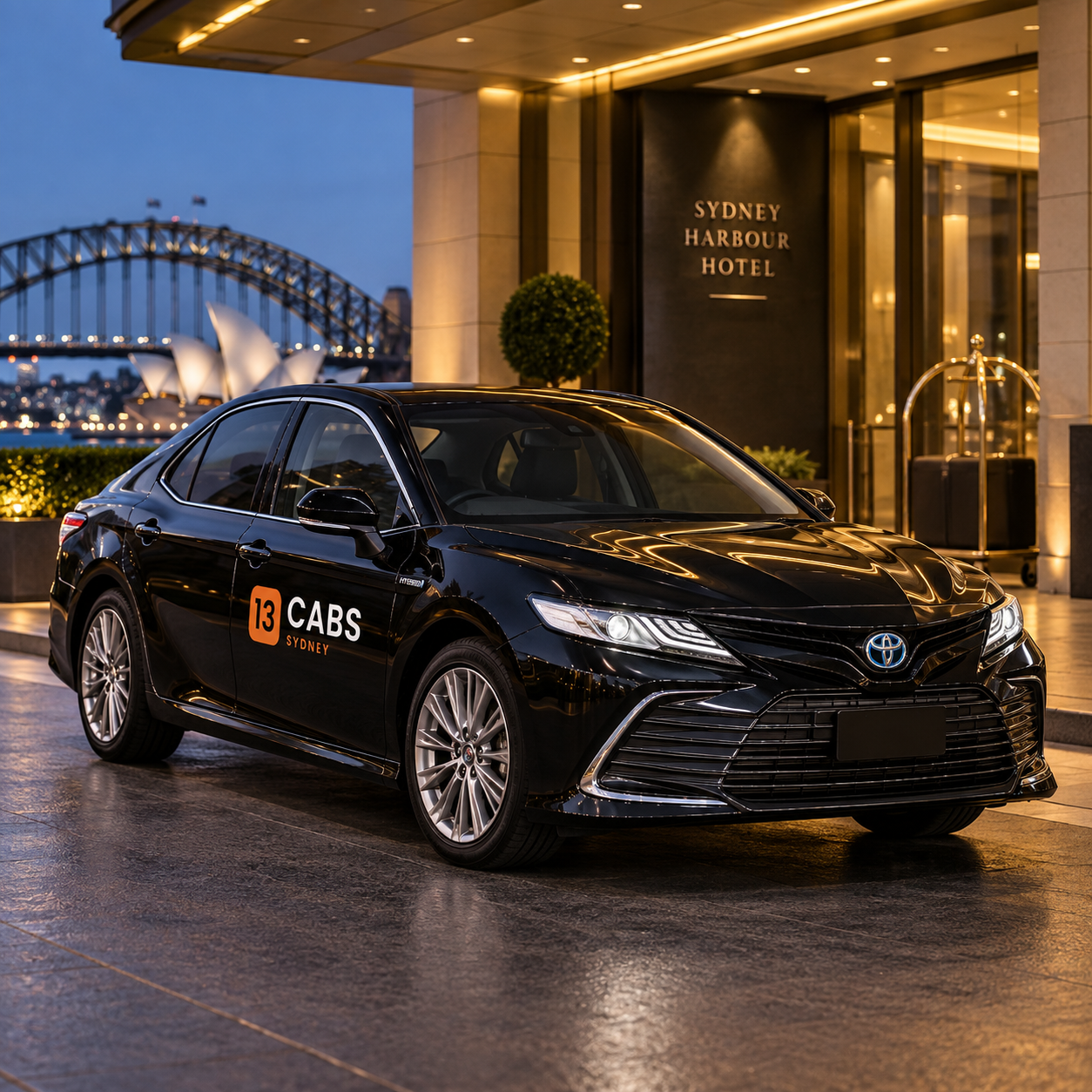 Luxury Toyota Camry SL Hybrid — 13cabs Sydney Fleet